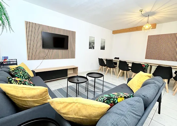 Lta Irgertsheim-5 Schlafzimmer-einzelbetten-wlan-waschmaschine *